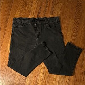 Kenneth Cole New York Men's Dark Gray Jeans